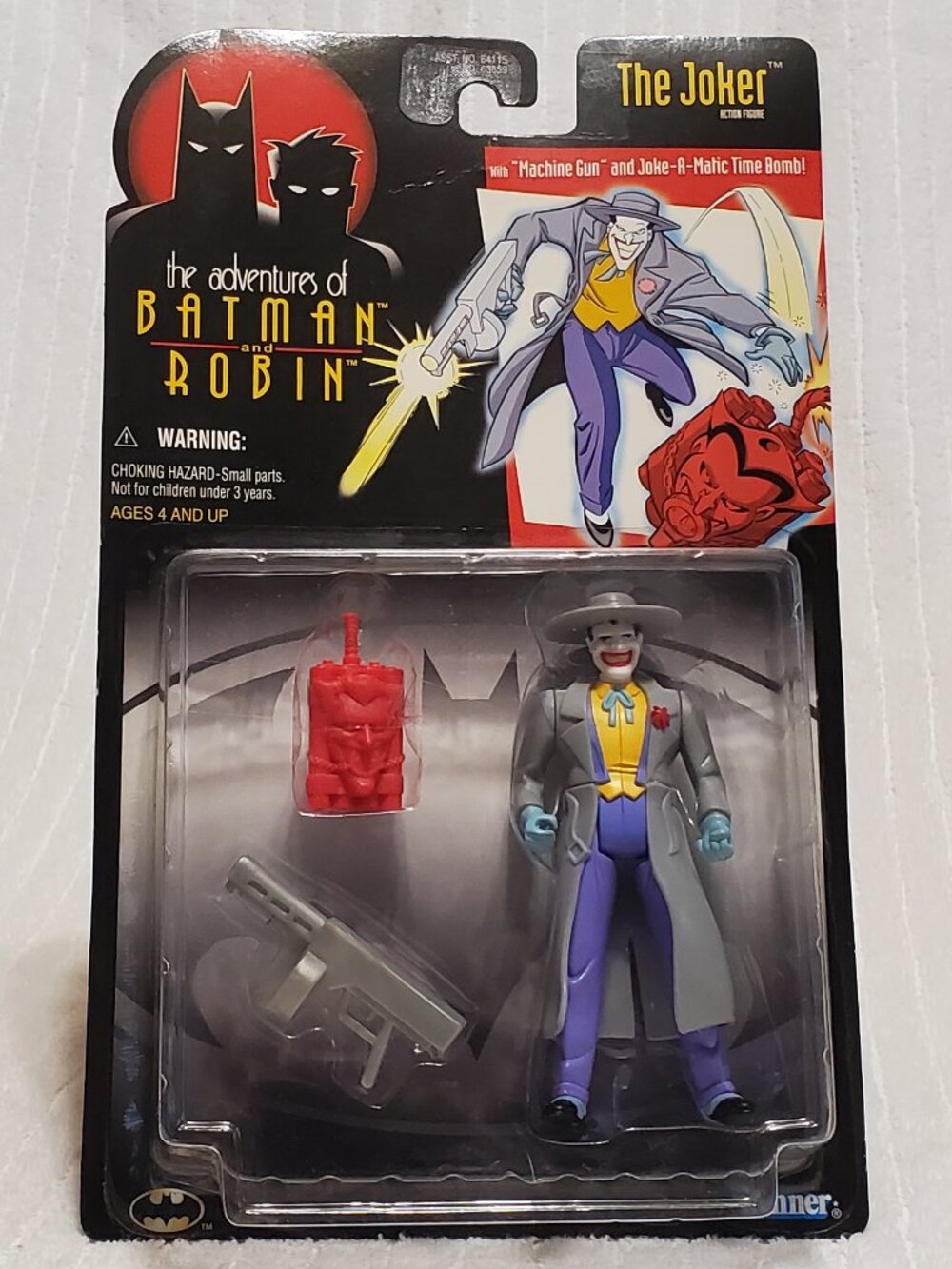 Vintage Kenner THE JOKER Adventures of Batman Action Figure SEALED 1997 HTF